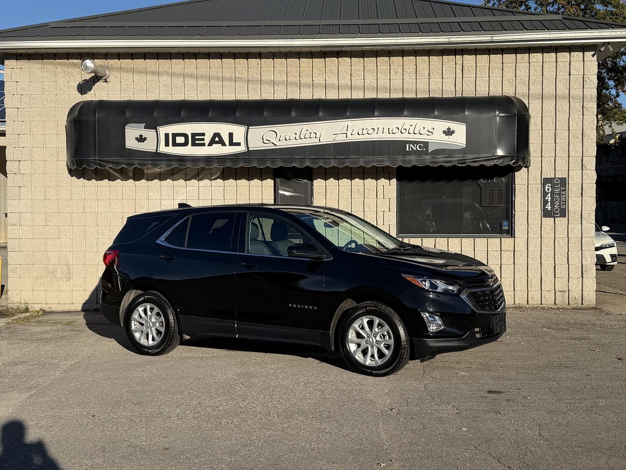 Black 2018 Chevrolet Equinox SUV / Crossover Front-Wheel Drive Automatic