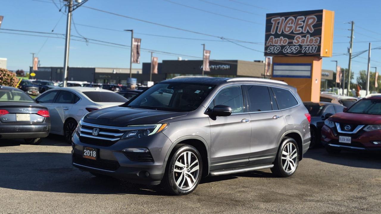 2018 Honda Pilot TOURING, LEATHER, 7 PASS, ROOF, DVD, NO ACCIDENT - Photo #1