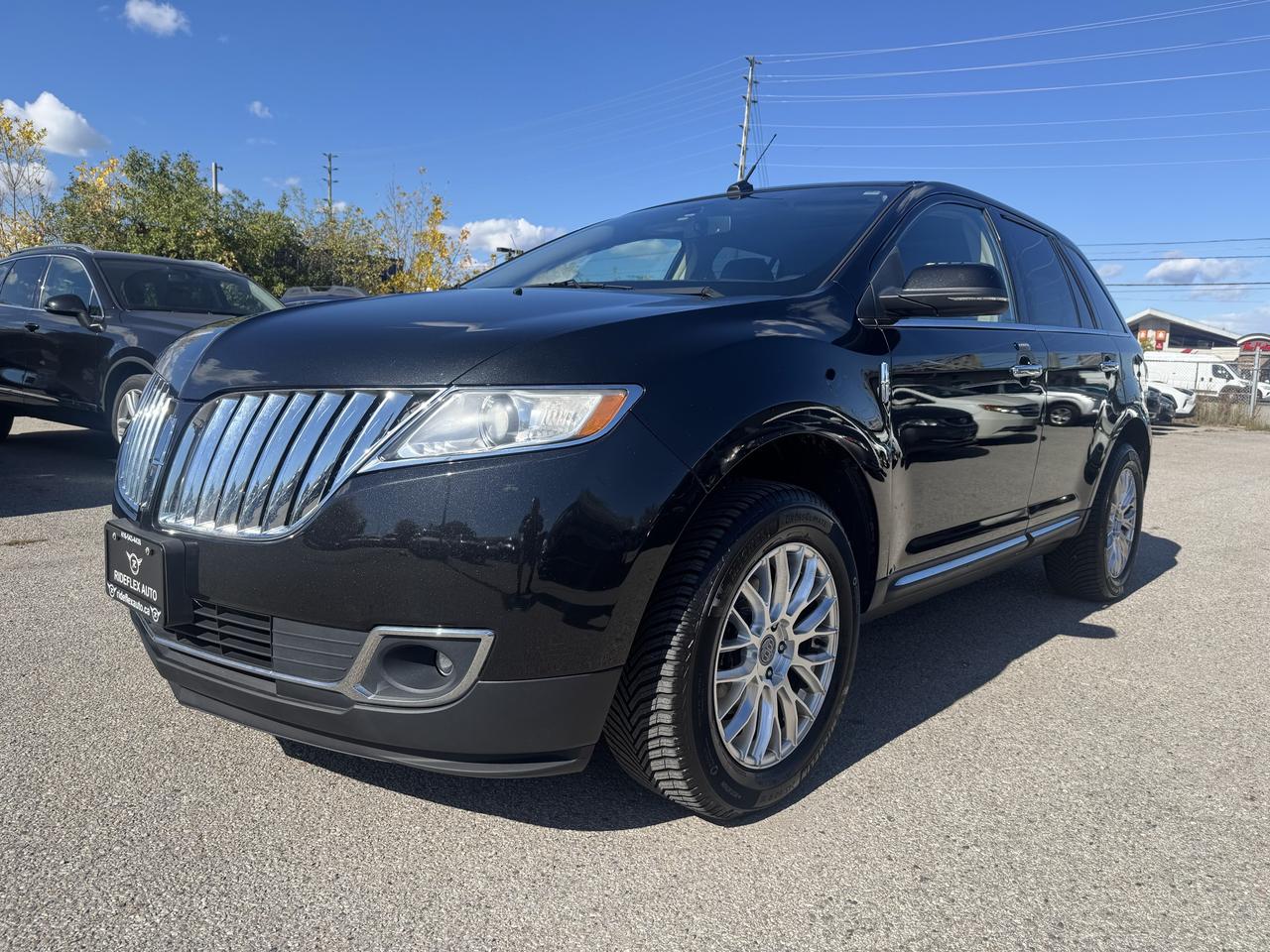 Black 2013 Lincoln MKX SUV / Crossover All-Wheel Drive Automatic