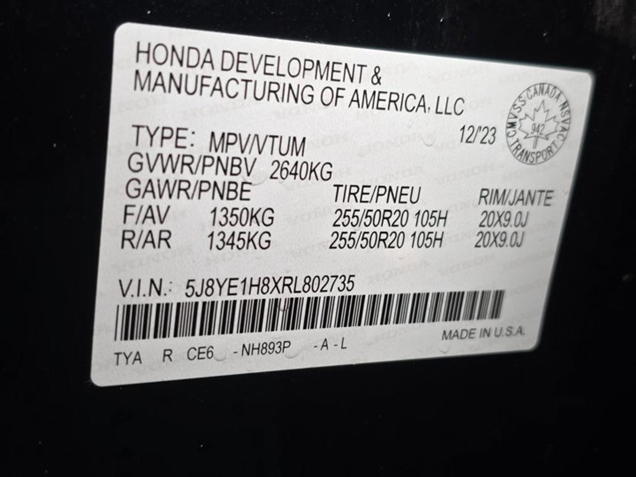 2024 Acura MDX ADVANCE Photo