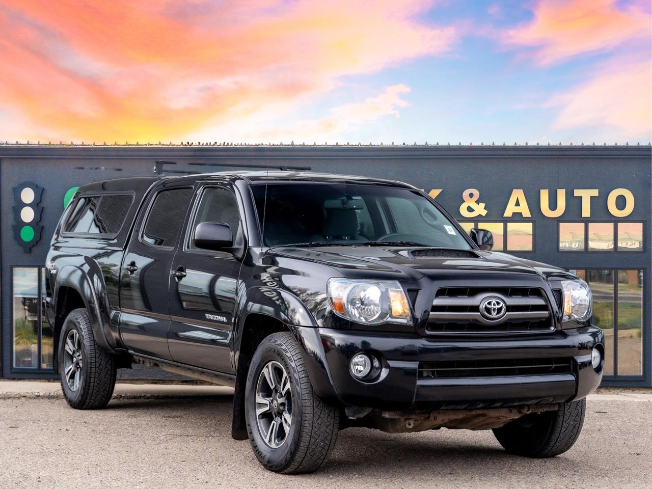 Black 2009 Toyota Tacoma Pickup Truck Four-Wheel Drive Automatic