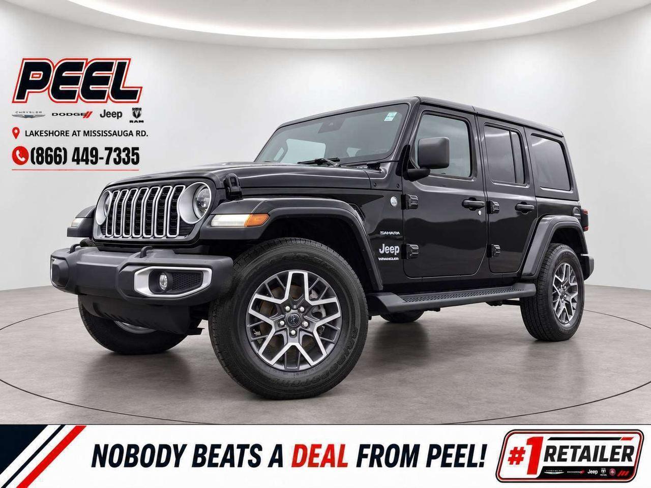 2024 Jeep Wrangler Sahara 4Dr | Heated Leather | Side Steps | 4X4 Photo