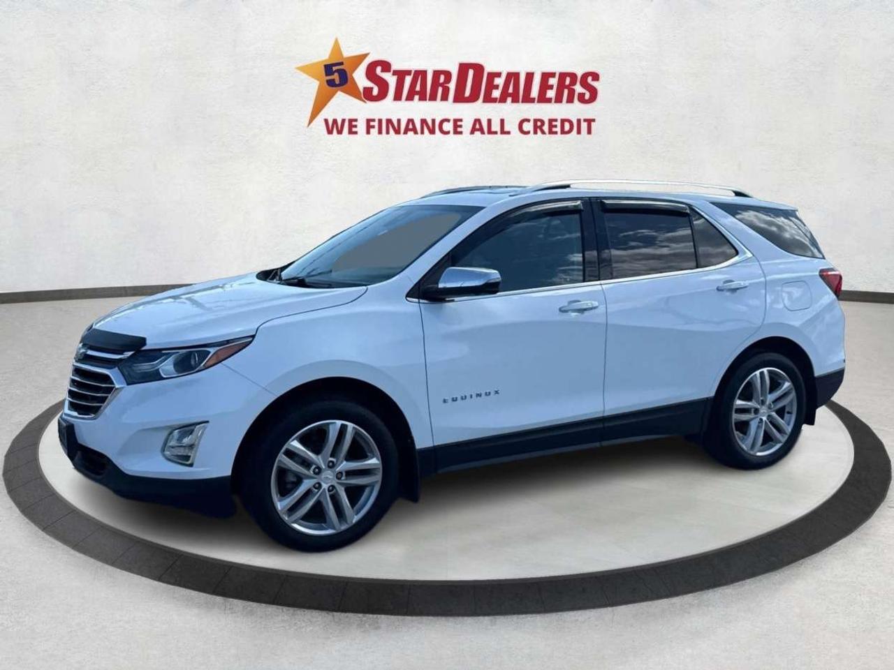 2019 Chevrolet Equinox Premier NAV PANO ROOF LEATHER WE FINANCE ALL CREDT Photo2