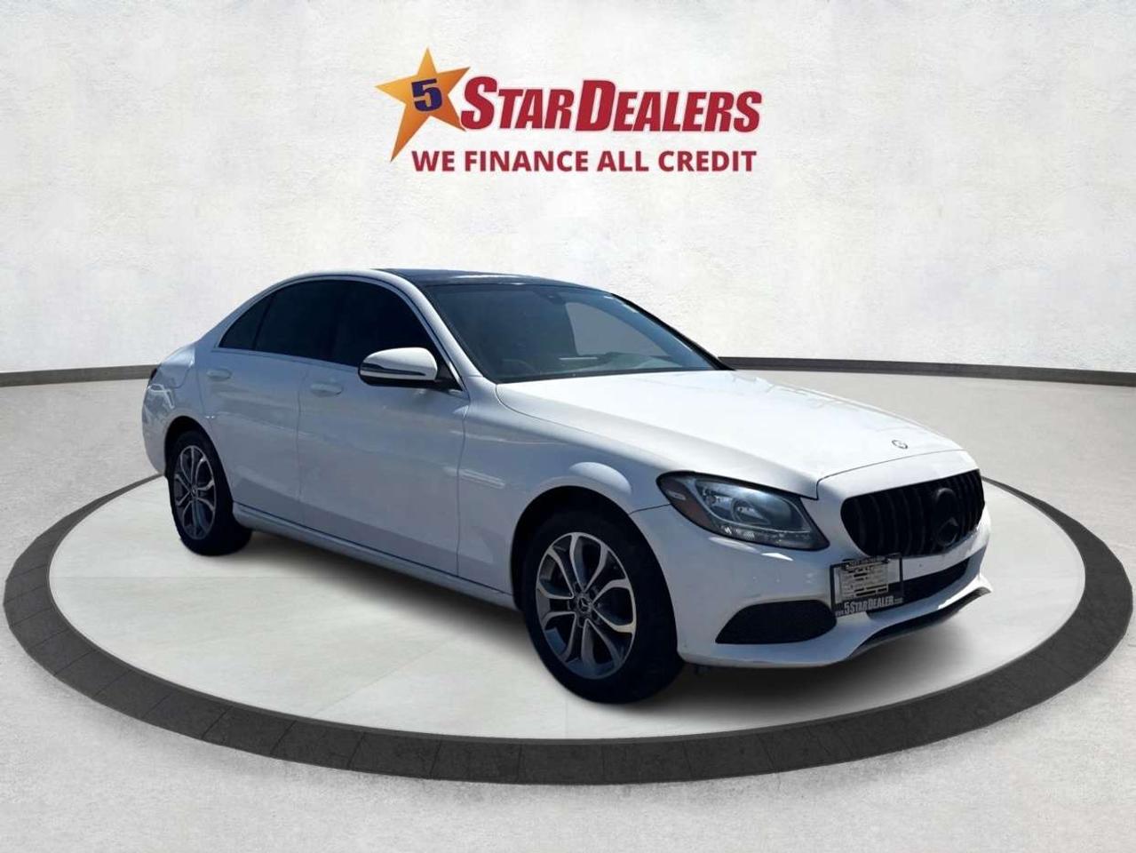 2017 Mercedes-Benz C-Class CERTIFIED NAV LEATHER PANO WE FINANCE ALL CRRDIT Photo0