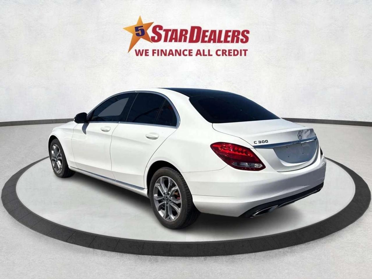 2017 Mercedes-Benz C-Class CERTIFIED NAV LEATHER PANO WE FINANCE ALL CRRDIT Photo4