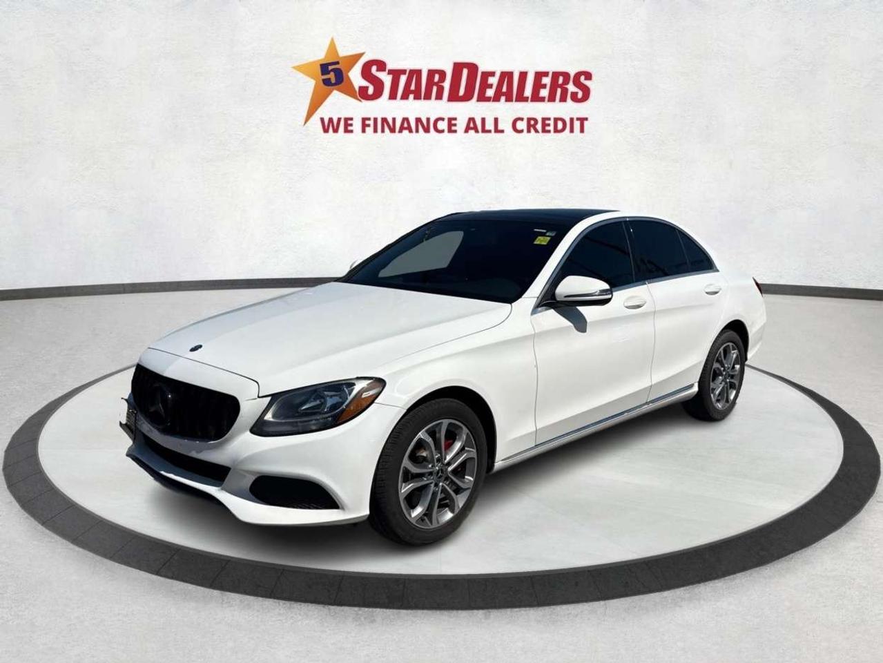 2017 Mercedes-Benz C-Class CERTIFIED NAV LEATHER PANO WE FINANCE ALL CRRDIT Photo2