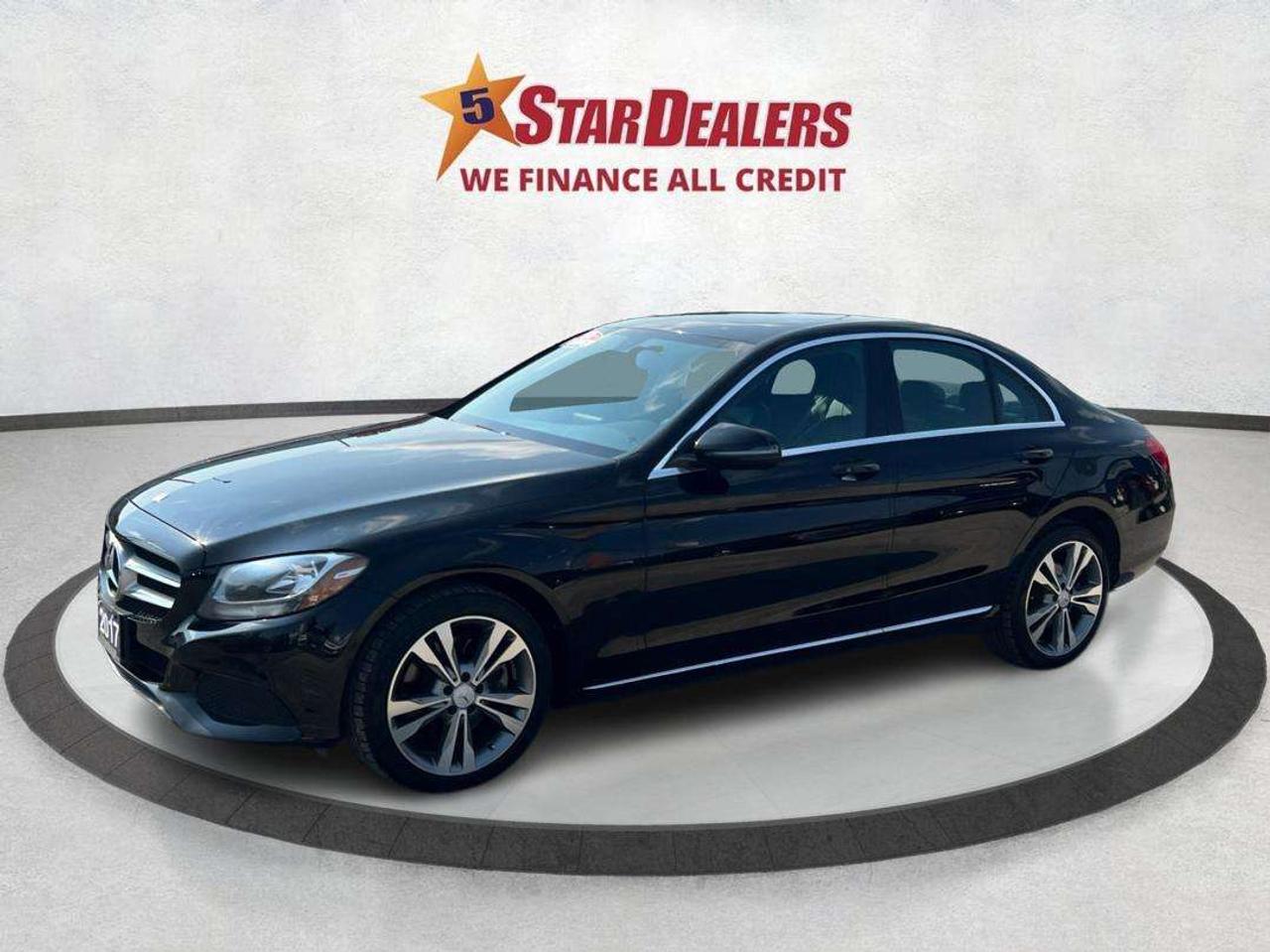 2017 Mercedes-Benz C-Class CERTIFIED C 300 VERY LOW KM  MINT! WE FINANCE ALL! Photo2