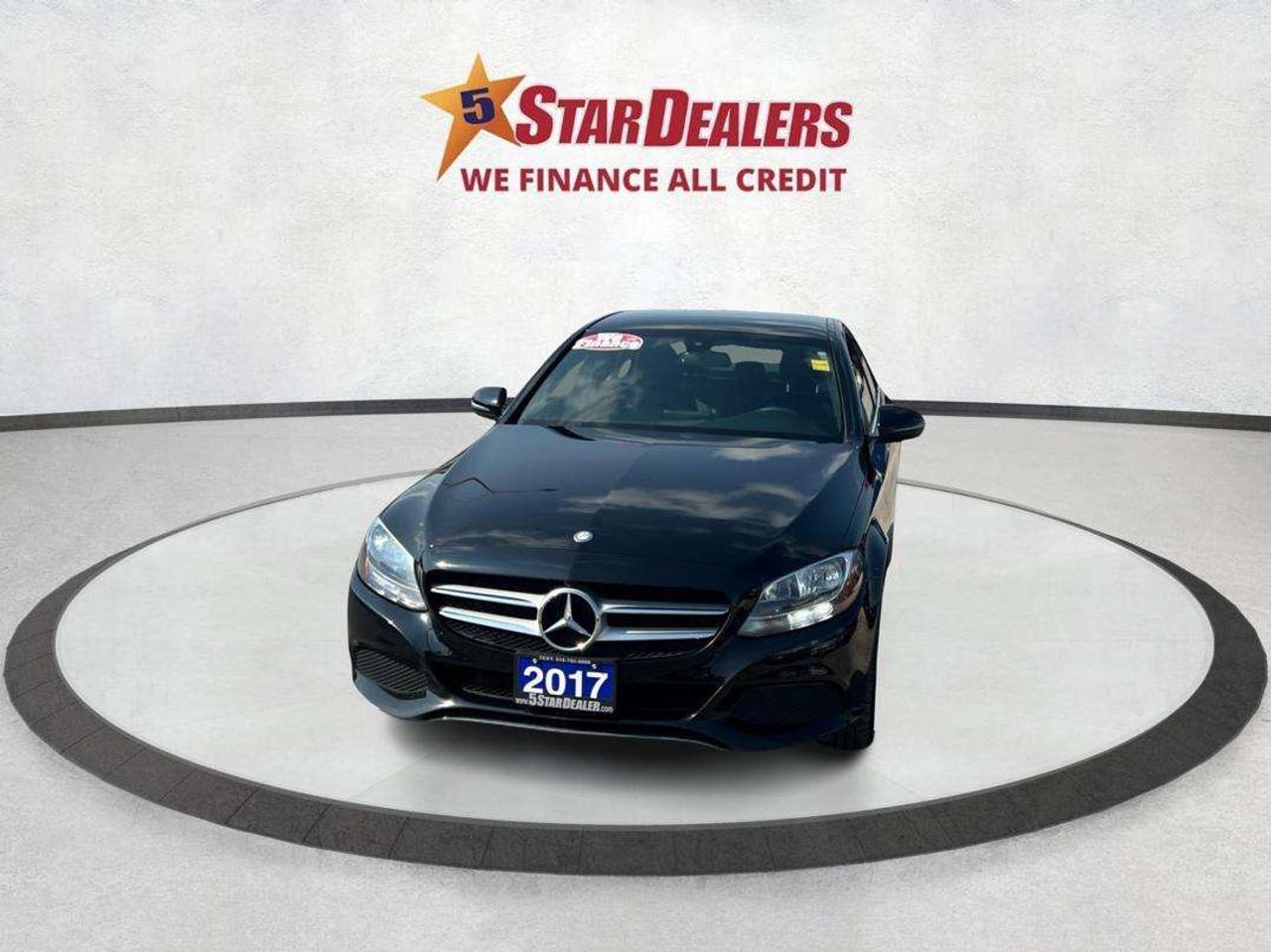 2017 Mercedes-Benz C-Class CERTIFIED C 300 VERY LOW KM  MINT! WE FINANCE ALL! Photo1