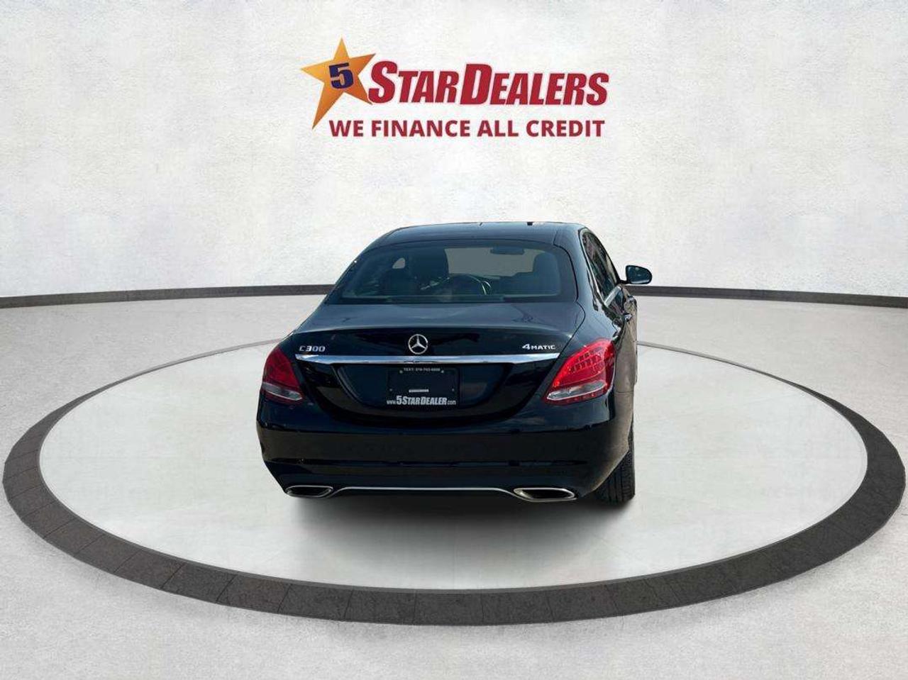 2017 Mercedes-Benz C-Class CERTIFIED C 300 VERY LOW KM  MINT! WE FINANCE ALL! Photo