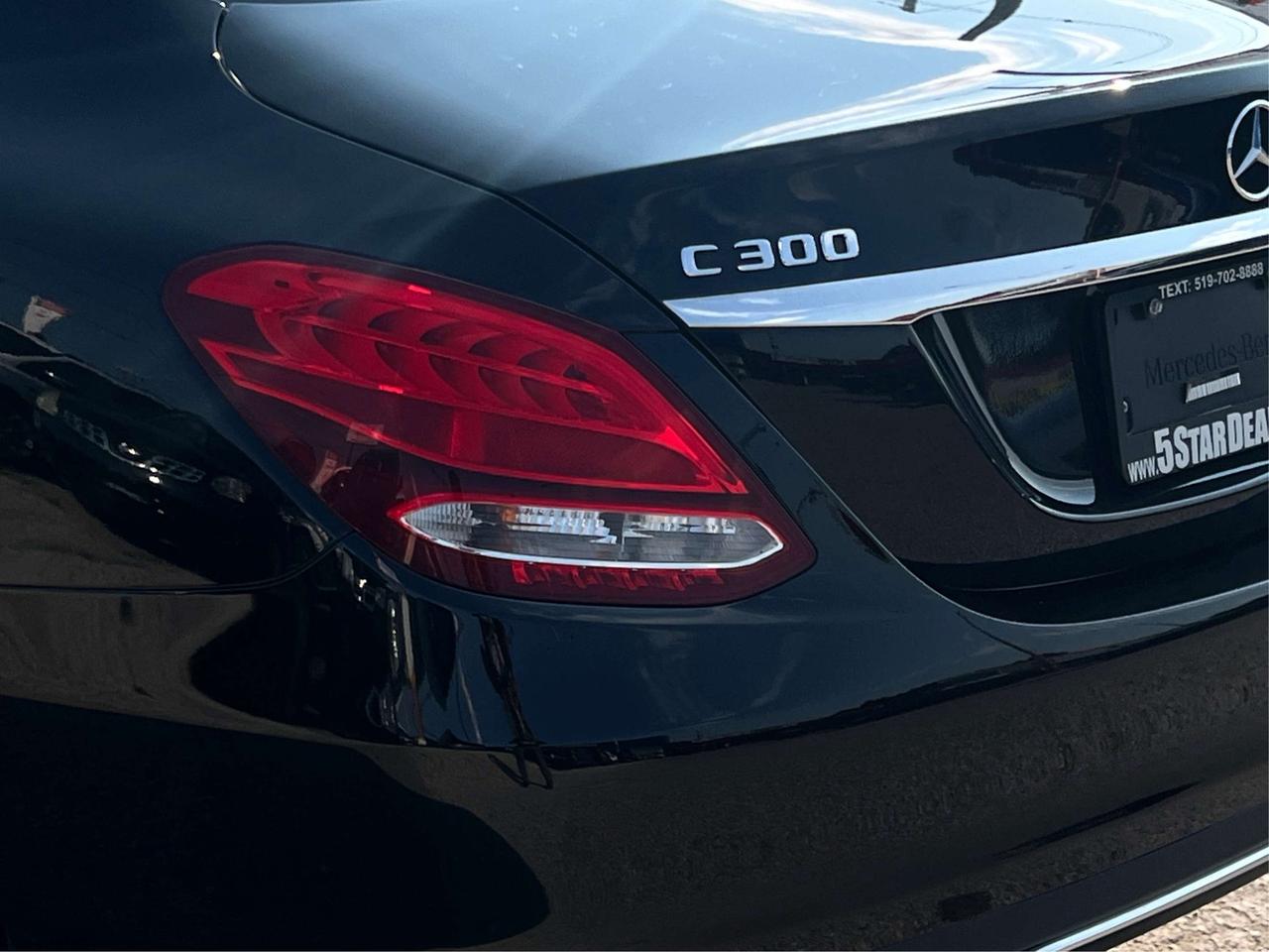 2017 Mercedes-Benz C-Class CERTIFIED C 300 VERY LOW KM  MINT! WE FINANCE ALL! Photo