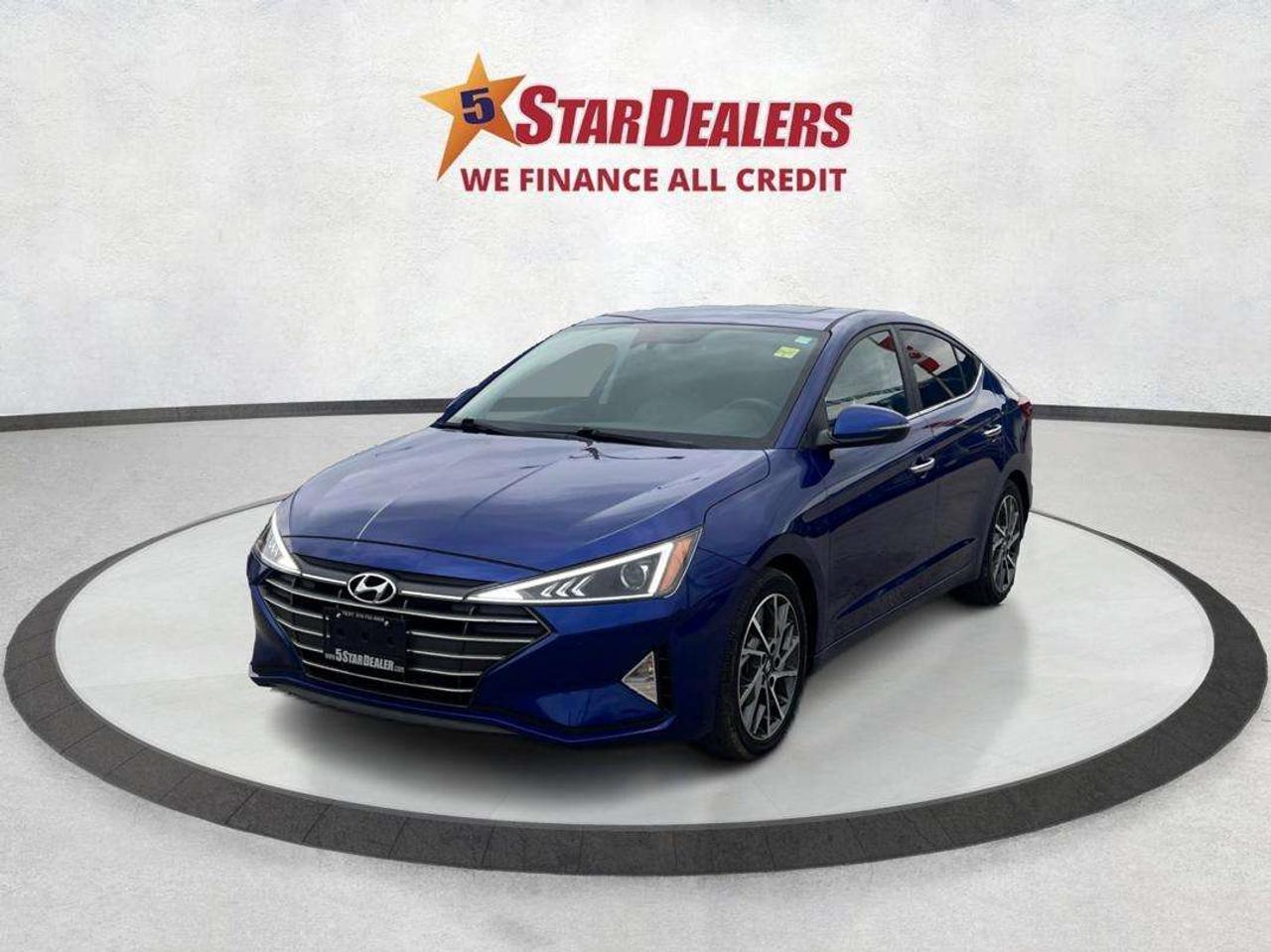 2020 Hyundai Elantra Luxury LEATHER SUNROOF MINT WE FINANCE ALL CREDIT Photo