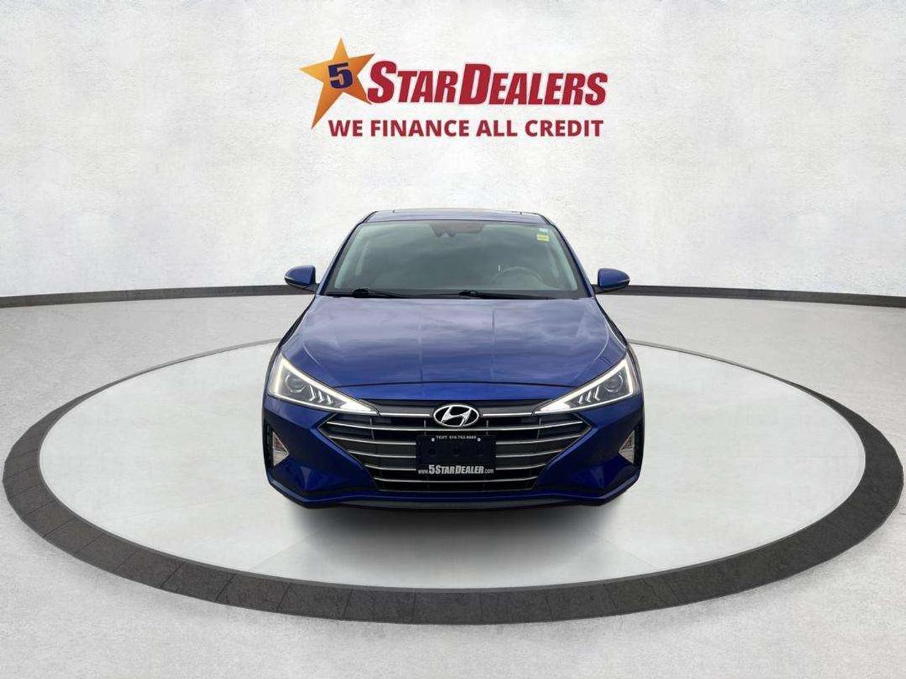 2020 Hyundai Elantra Luxury LEATHER SUNROOF MINT WE FINANCE ALL CREDIT Photo