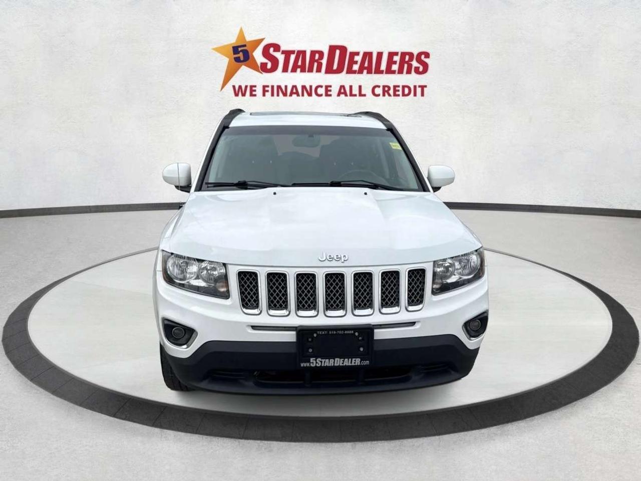 2017 Jeep Compass AWD LEATHER SUNROOF LOADED! WE FINANCE ALL CREDIT! Photo