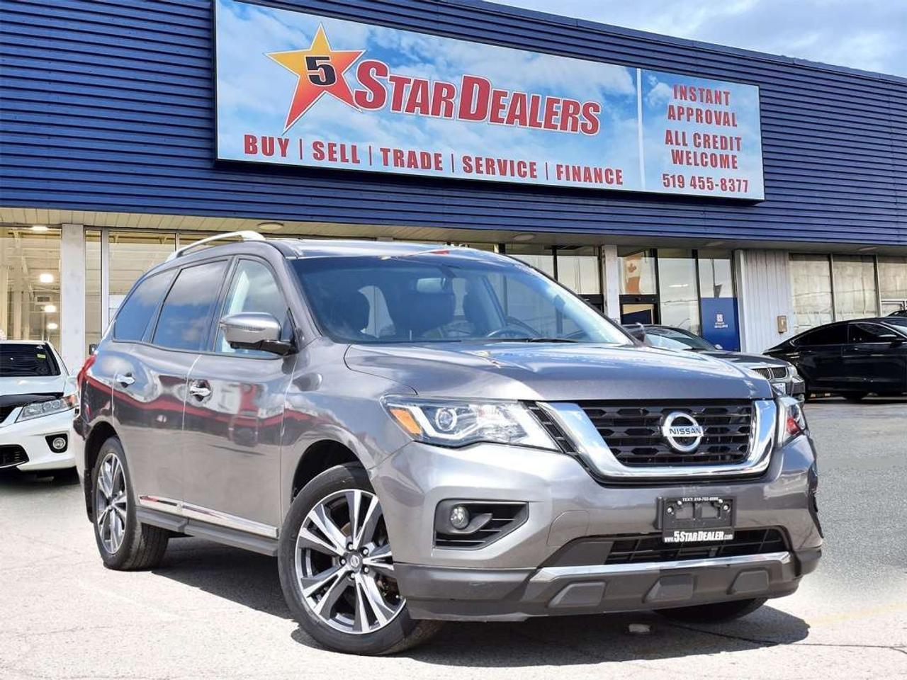 2017 Nissan Pathfinder Platinum DVD NAV LEATHR ROOF WE FINANCE ALL CREDIT Photo0