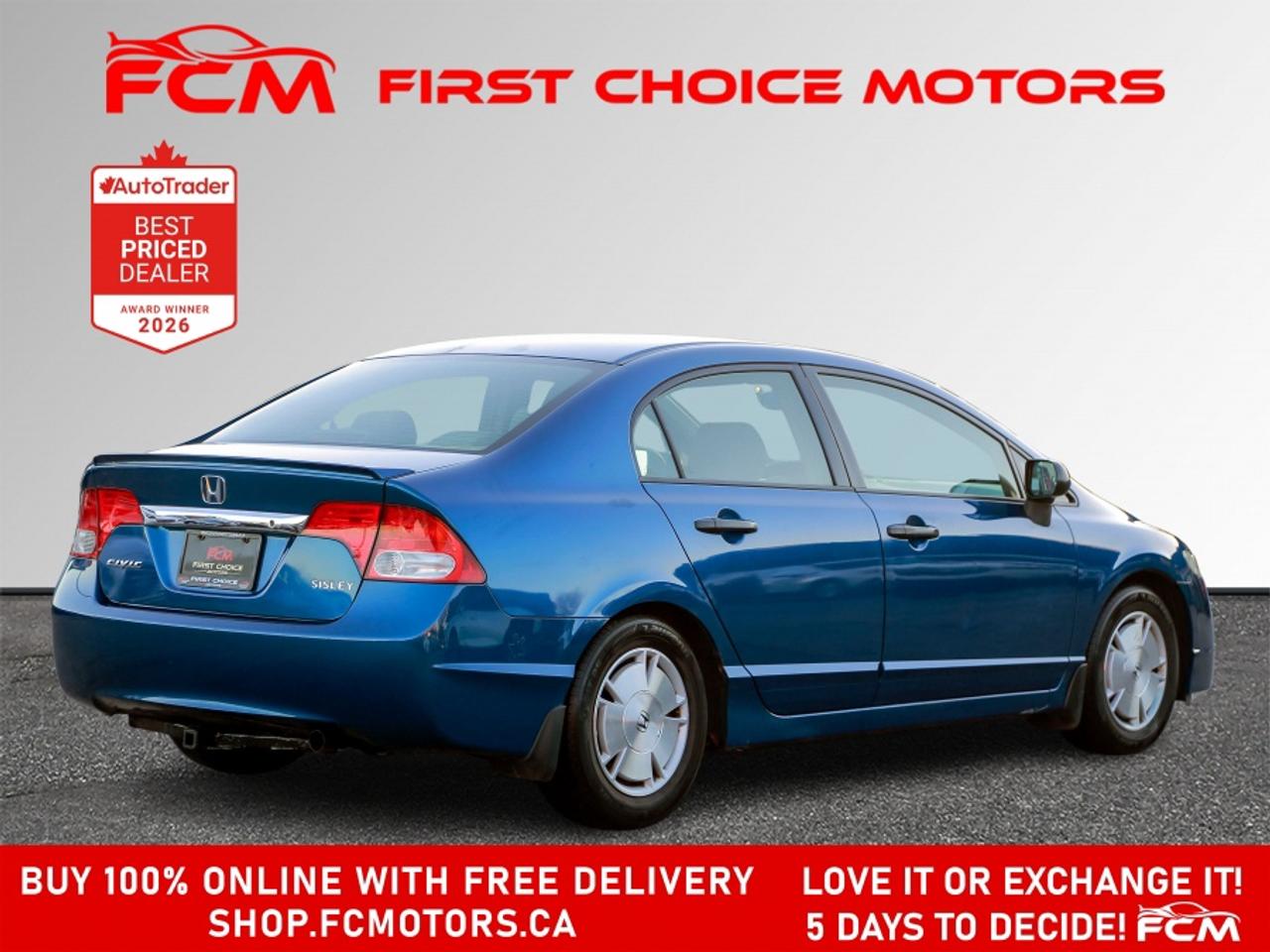 2011 Honda Civic DX-G | FULLY CERTIFIED WITH WARRANTY Photo
