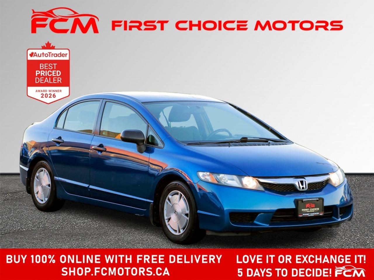 2011 Honda Civic DX-G | FULLY CERTIFIED WITH WARRANTY Photo