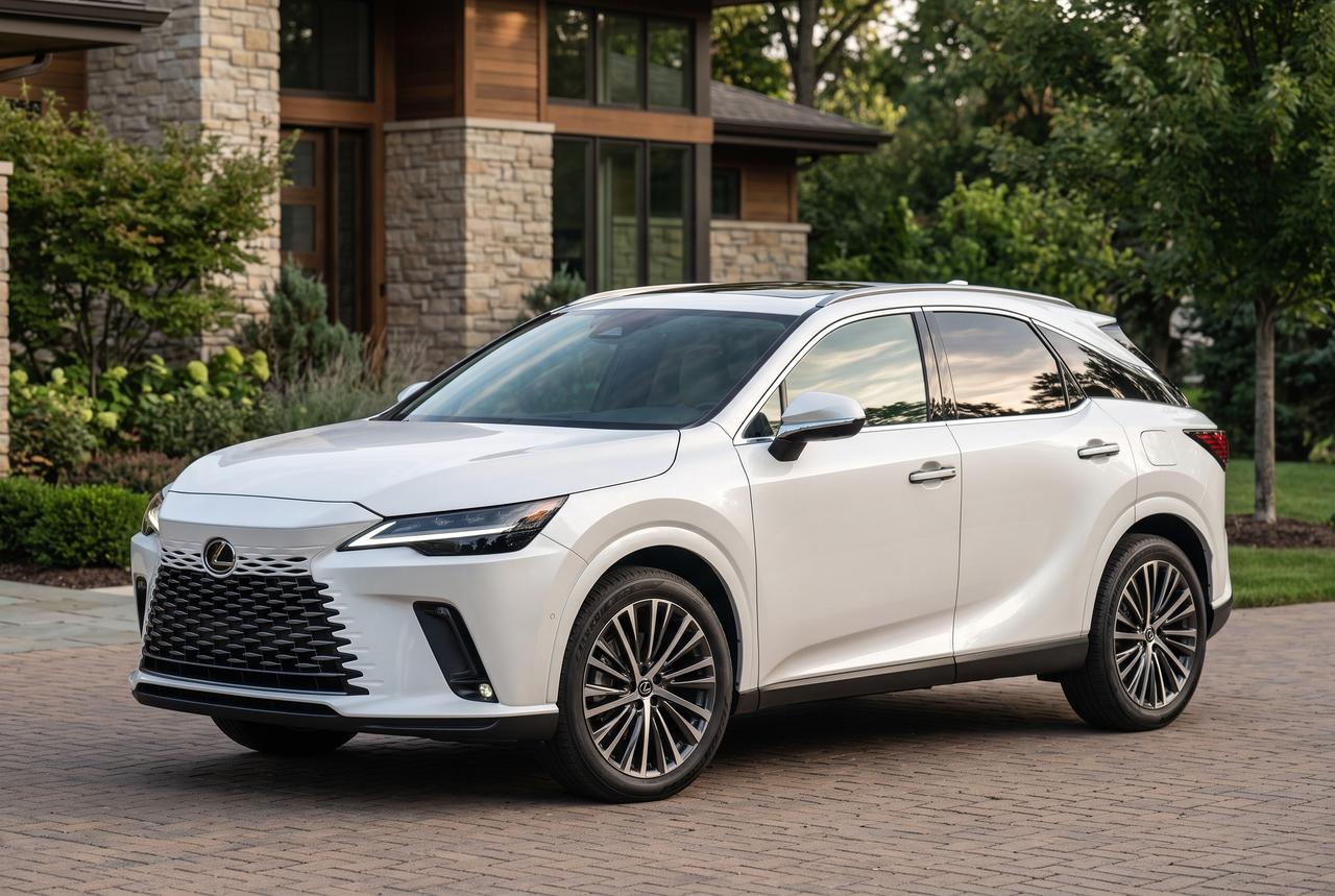 White 2024 Lexus RX SUV / Crossover All-Wheel Drive Automatic