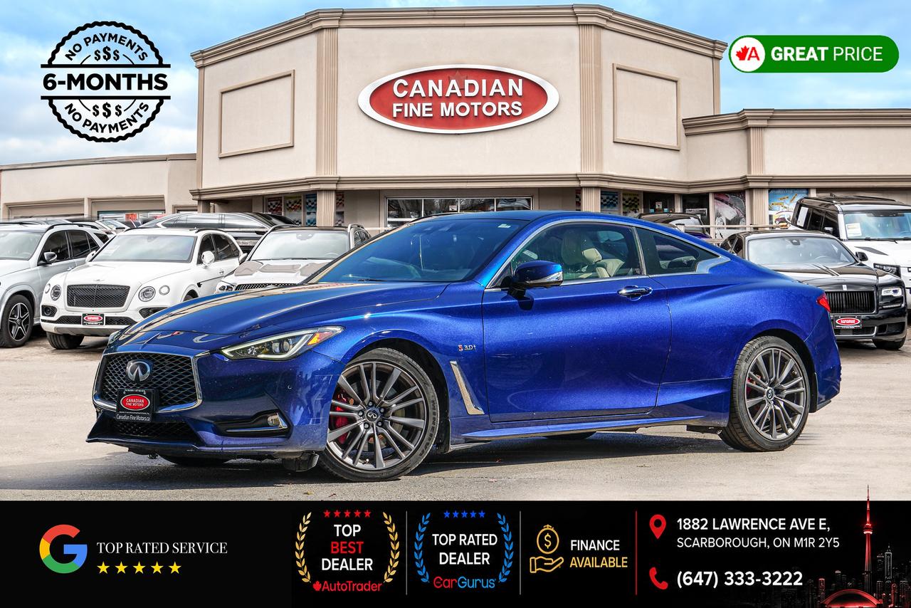 2017 Infiniti Q60 3.0t Red Sport 400 COUPE |NAVI|SUNROOF| Photo