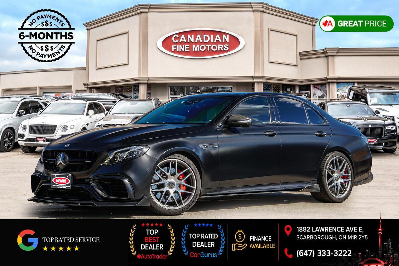 2018 Mercedes-Benz E-Class AMG E 63 S |CLEAN CARFAX|FULLY CARBON|HUD|MASSAGE| - Photo #1