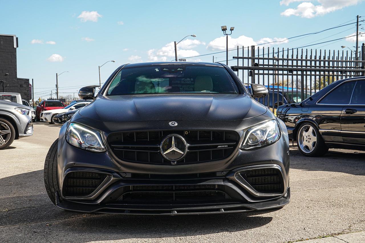 2018 Mercedes-Benz E-Class AMG E 63 S |CLEAN CARFAX|FULLY CARBON|HUD|MASSAGE| Photo2