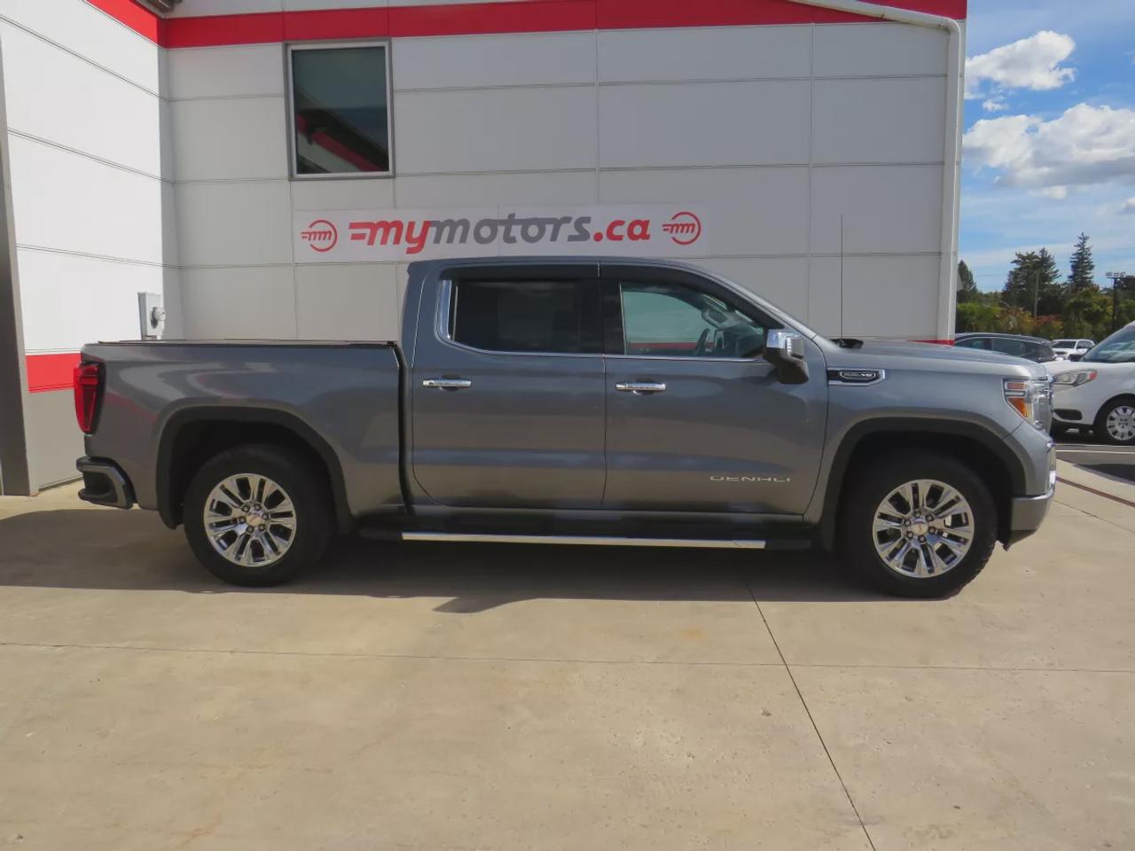 2019 GMC Sierra 1500 Denali | 4WD | Automatic | Crew Cab | Short Bed | Alloy Wheels | Leather Seats |  Power, Heated & Cooled Front Seats | Heated Rear Seats | Heated Steering Wheel |  Multi-Zone Climate Control | Back-Up Camera | Blind Spot Monitor | Cross Traffic Alert | La Photo