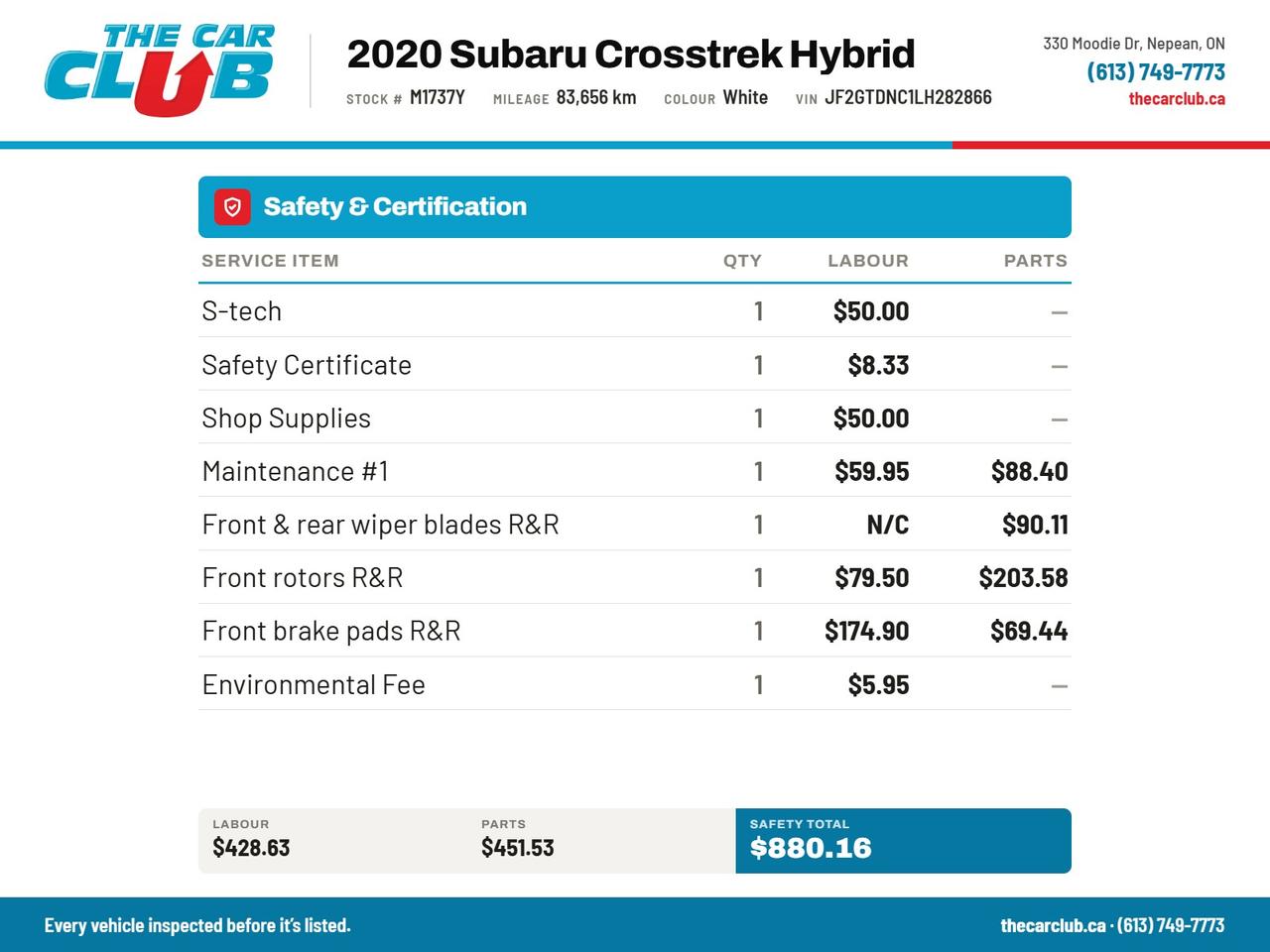 2020 Subaru Crosstrek Plug-in Hybrid Limited Photo