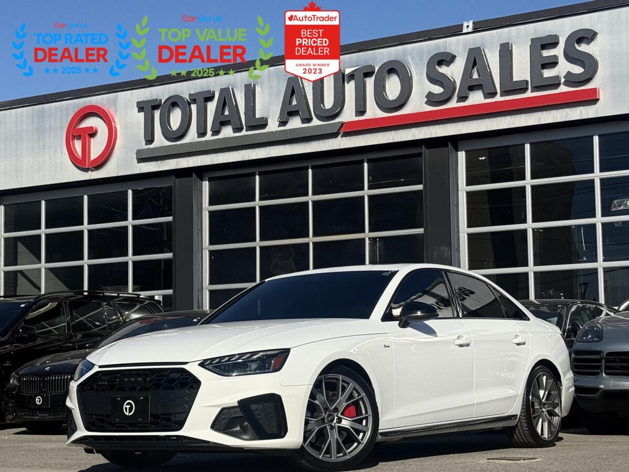 2022 Audi A4 PROGRESSIV S-LINE BLACK OPTICS | AMBIENT LIGHTING | SUNROOF | LOADED Photo