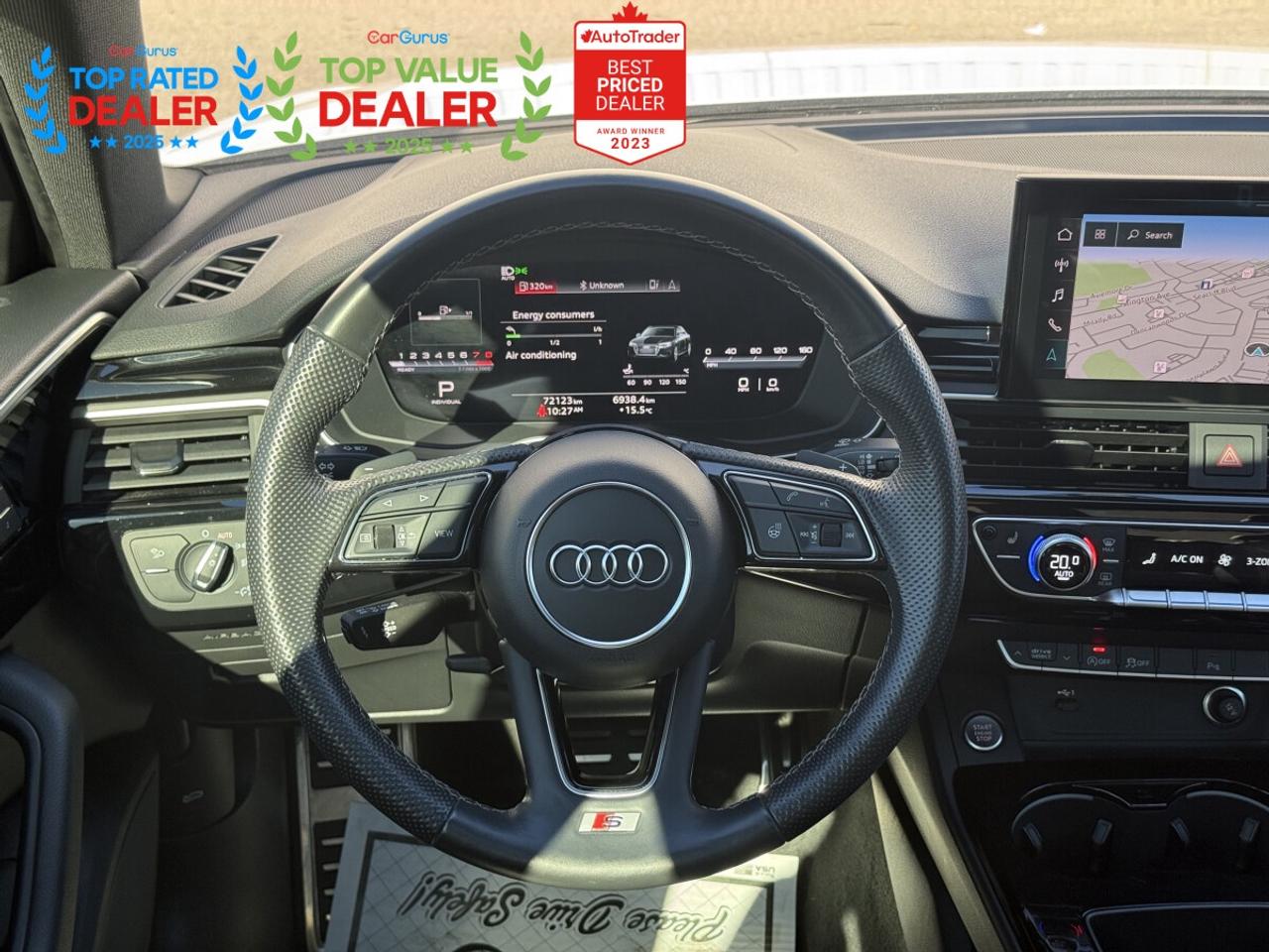 2022 Audi A4 PROGRESSIV S-LINE BLACK OPTICS | AMBIENT LIGHTING | SUNROOF | LOADED Photo