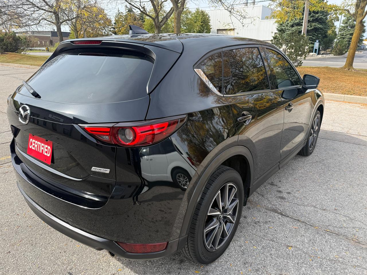 2017 Mazda CX-5 AWD GT,BLACK/BLACK LEATHER,SUNROOF,CERTIFIED ! Photo