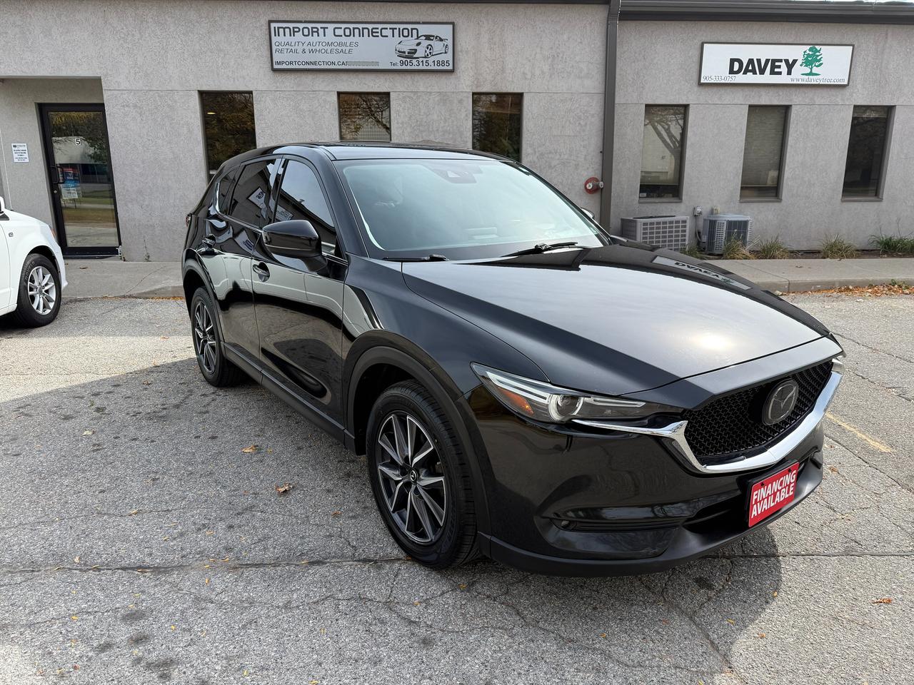 2017 Mazda CX-5 AWD GT,BLACK/BLACK LEATHER,SUNROOF,CERTIFIED ! Photo