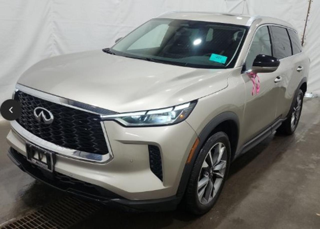2024 Infiniti QX60 LUXE AWD | Leather | Sunroof | Nav | 360 Camera | Intelligent Cruise | Heated Wheel + Seats & More ! Photo0
