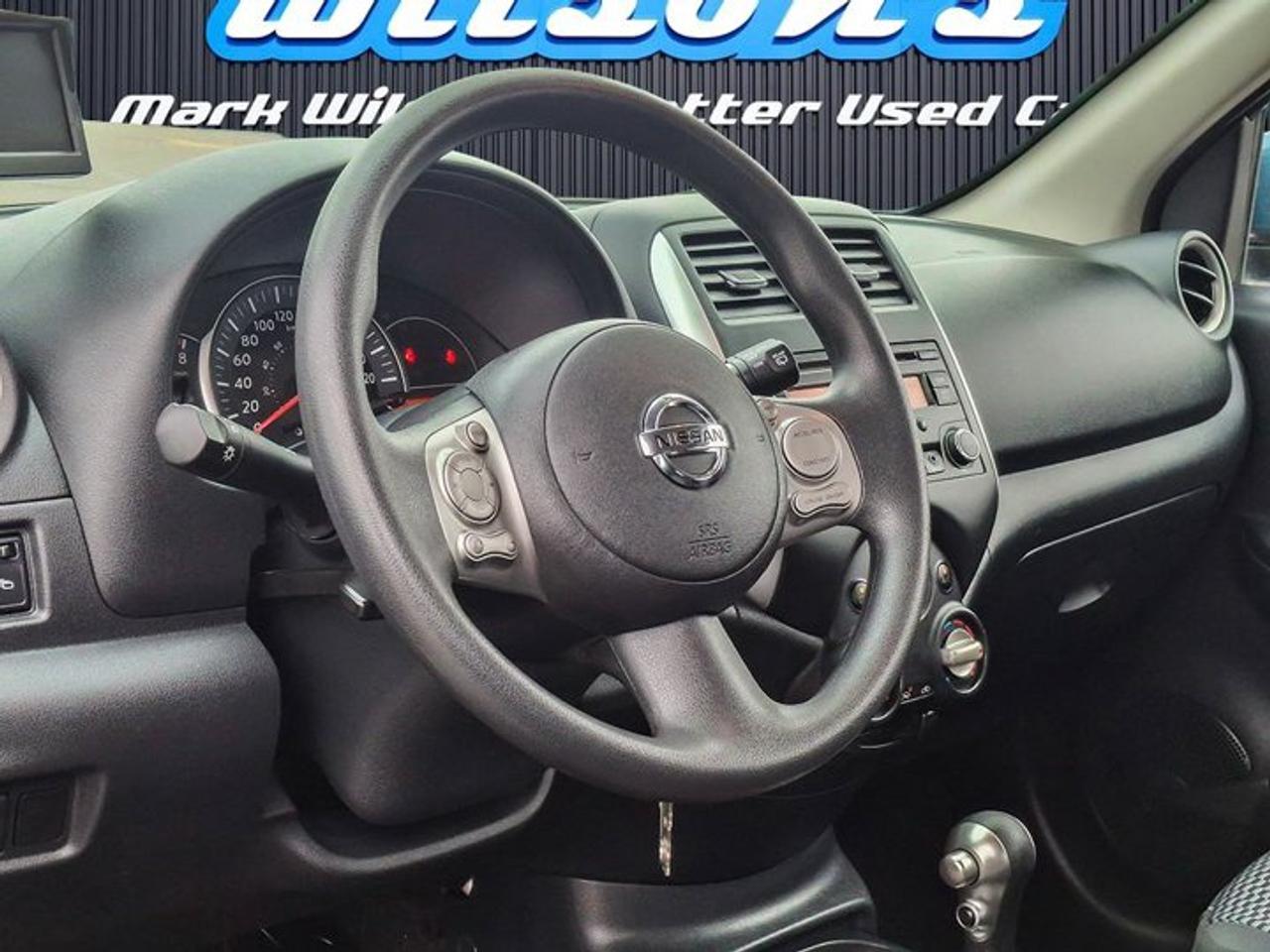 2017 Nissan Micra SV Hatchback | Auto | A/C | Keyless Entry | Power Windows + Locks | Cruise and More ! Photo