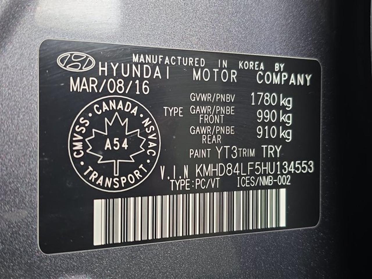 2017 Hyundai Elantra GL Photo