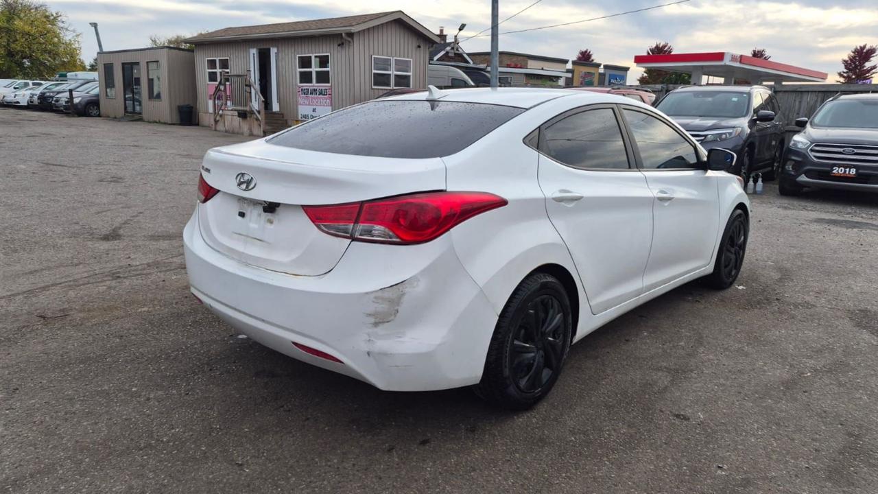 2013 Hyundai Elantra GLS, SEDAN, AUTO, 4CYL, GREAT ON FUEL, AS IS Photo4