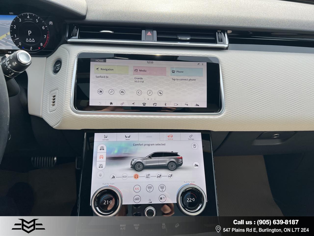 2020 Land Rover Range Rover Velar P340 - R-Dynamic Pkg - V6 - Low Kms - No Accident !!! Photo