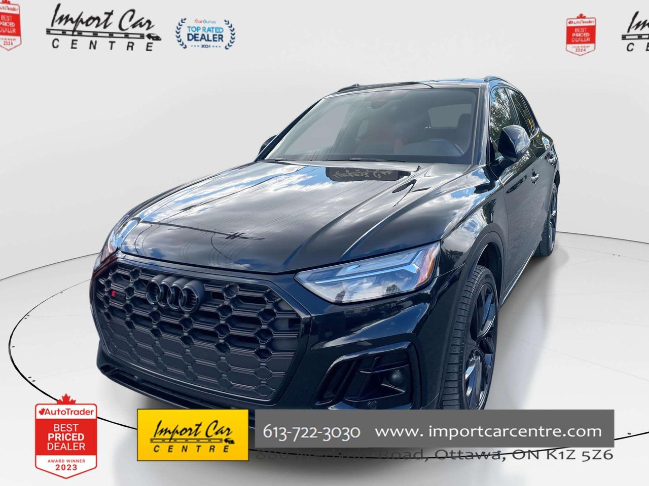 2024 Audi SQ5 3.0T Progressiv LEATHER, PANO. ROOF, NAVI, BK.CAM, HTD. SEATS, ALLOYS Photo