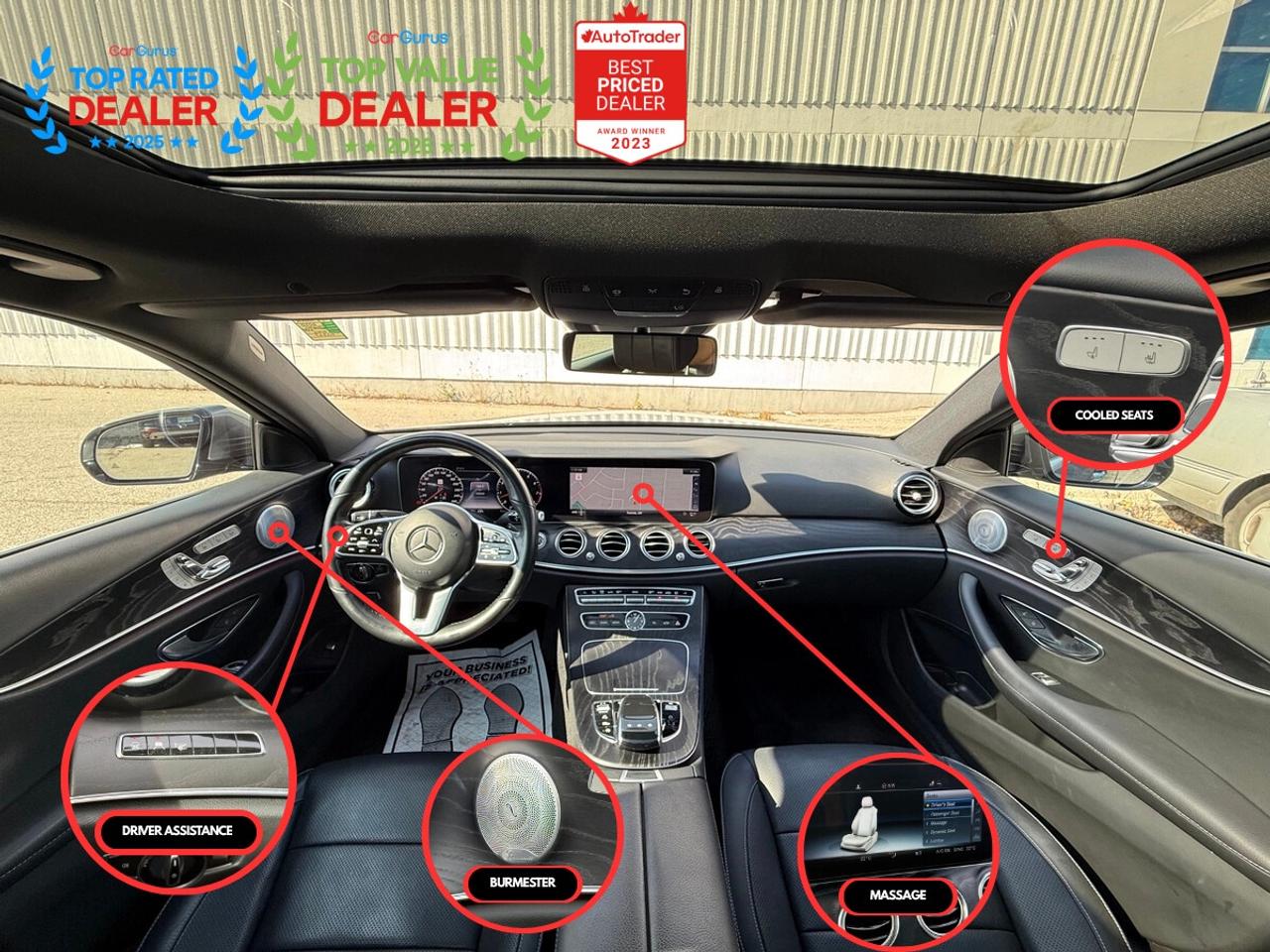 2020 Mercedes-Benz E-Class 450 //AMG PKG | BURMESTER | MASSAGE | VENTILATED SEATS | AMBIENT LIGHTING Photo1