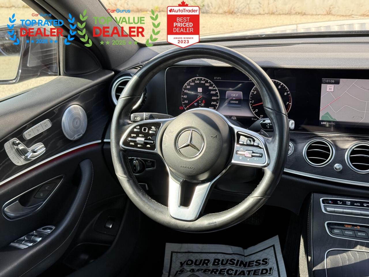 2020 Mercedes-Benz E-Class 450 //AMG PKG | BURMESTER | MASSAGE | VENTILATED SEATS | AMBIENT LIGHTING Photo