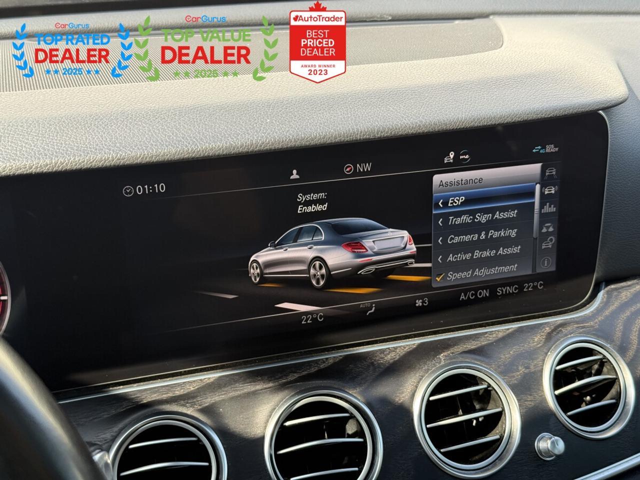 2020 Mercedes-Benz E-Class 450 //AMG PKG | BURMESTER | MASSAGE | VENTILATED SEATS | AMBIENT LIGHTING Photo