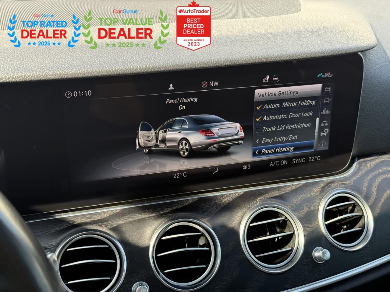 2020 Mercedes-Benz E-Class 450 //AMG PKG | BURMESTER | MASSAGE | VENTILATED SEATS | AMBIENT LIGHTING Photo