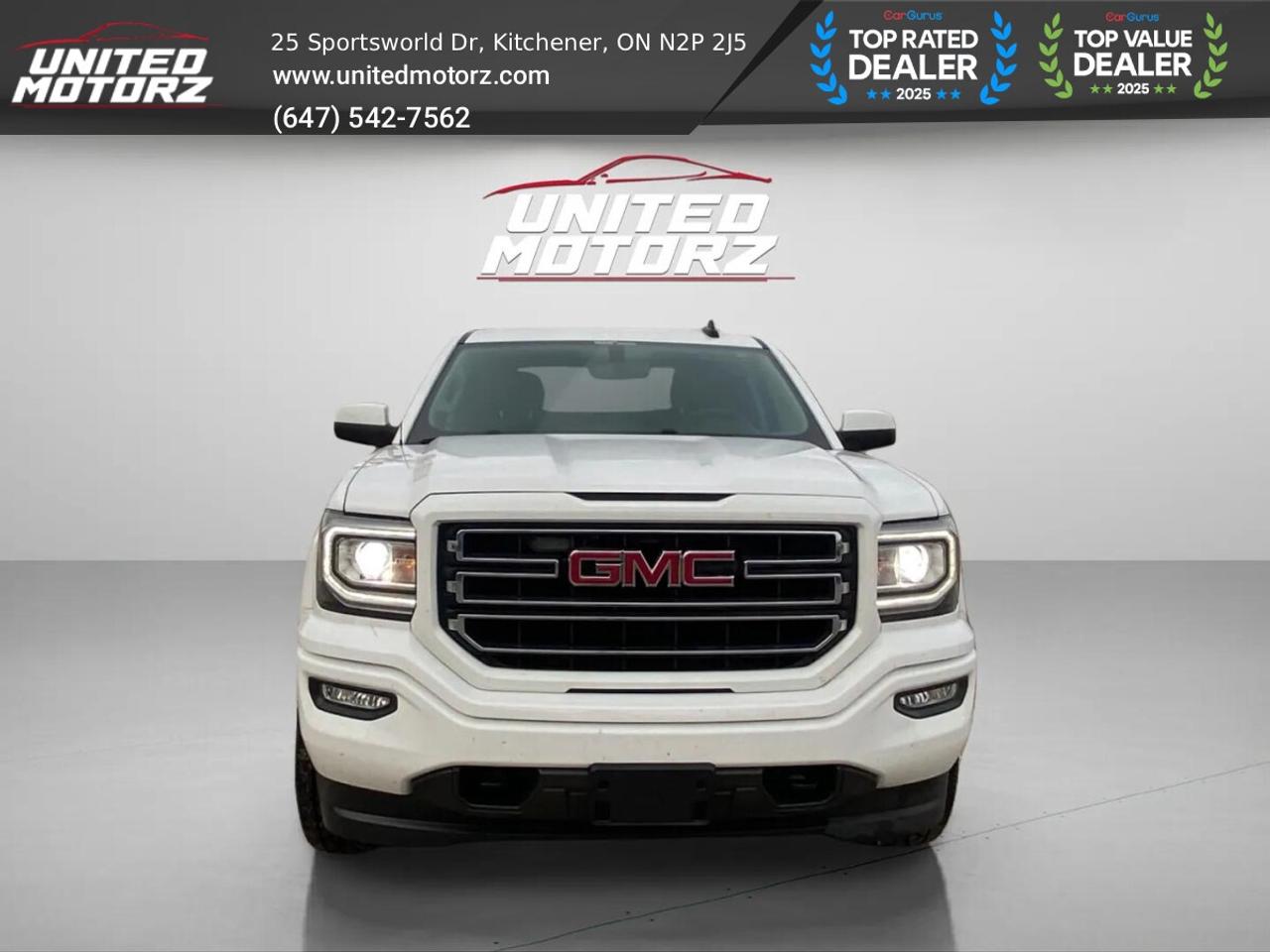 2017 GMC Sierra 1500 SLE ELEVATION CREW CAB 4WD 5.3L V8~SAFETY CERTIIFE Photo