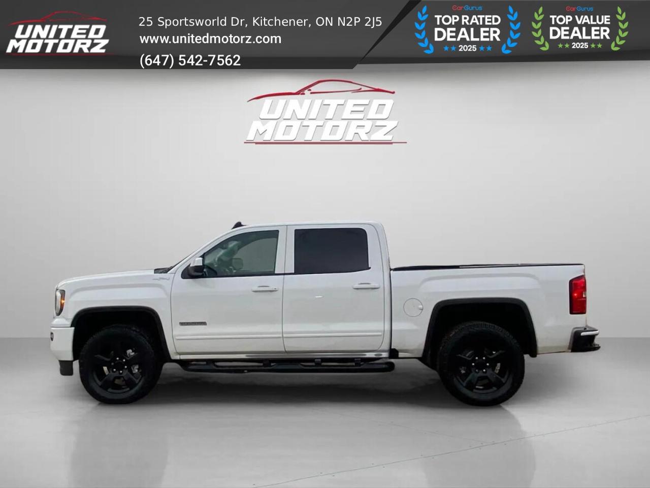 2017 GMC Sierra 1500 SLE ELEVATION CREW CAB 4WD 5.3L V8~SAFETY CERTIIFE Photo