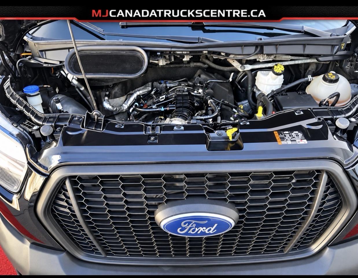 2022 Ford Transit XL T350- 15 Passenger Super Roof In Black Photo