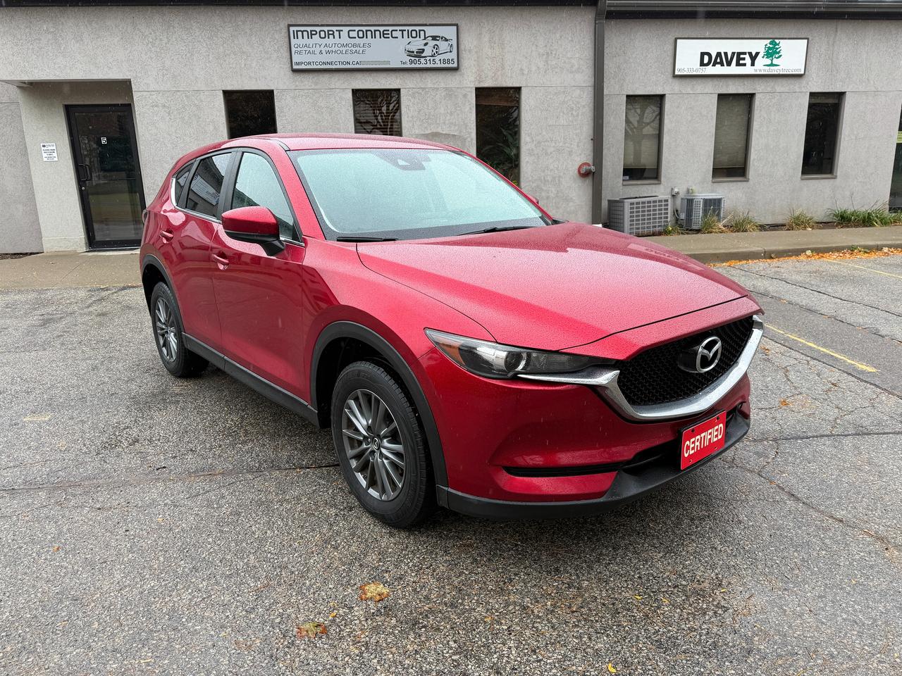 2017 Mazda CX-5 FWD 4d GS,RED/GREY LEATHER,NO ACCIDENTS,CERTIFIED! Photo2