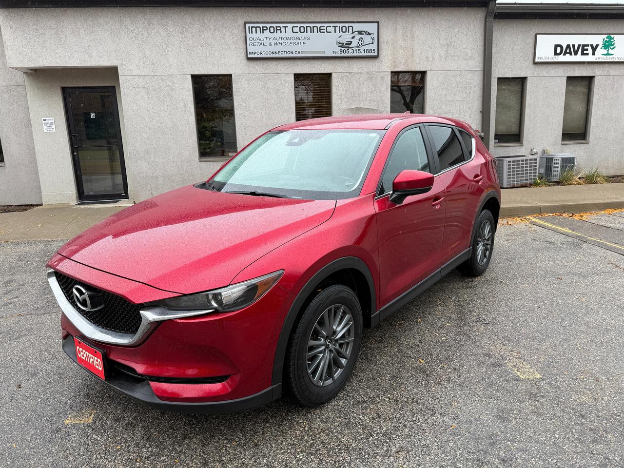 2017 Mazda CX-5 FWD 4d GS,RED/GREY LEATHER,NO ACCIDENTS,CERTIFIED!