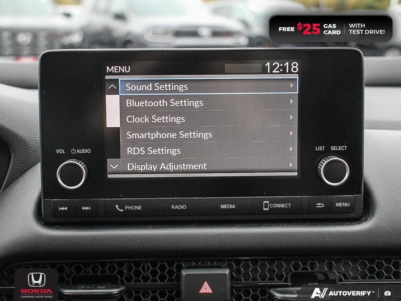 2023 Honda HR-V LX HEATED SEATS | REARVIEW CAMERA | APPLE CARPLAY™/ANDROID AUTO™ Photo