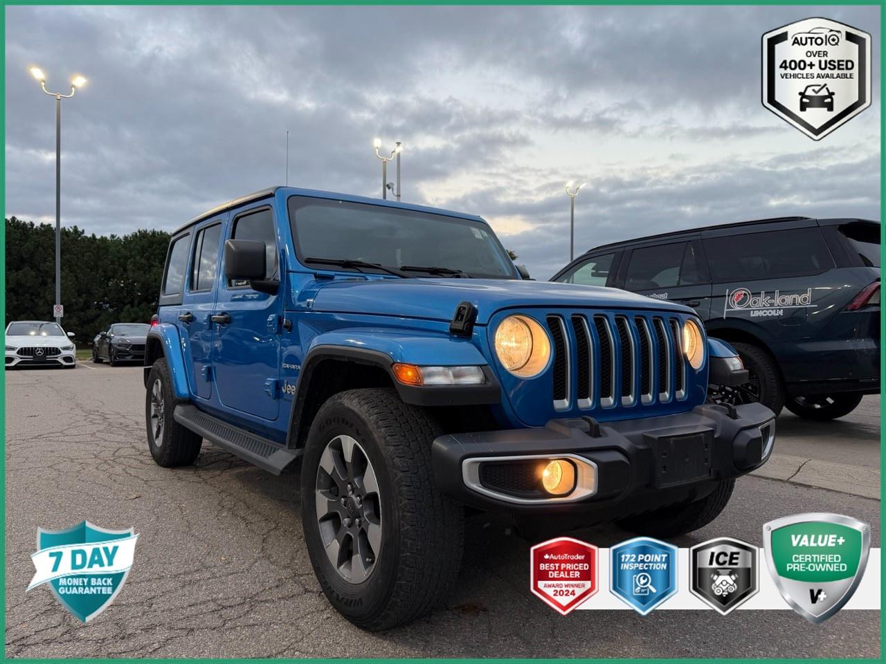 2023 Jeep Wrangler Sahara 24G SAHARA|DUAL TOP|NAV|COLD WTHR PK|NO ACCIDENT| Photo