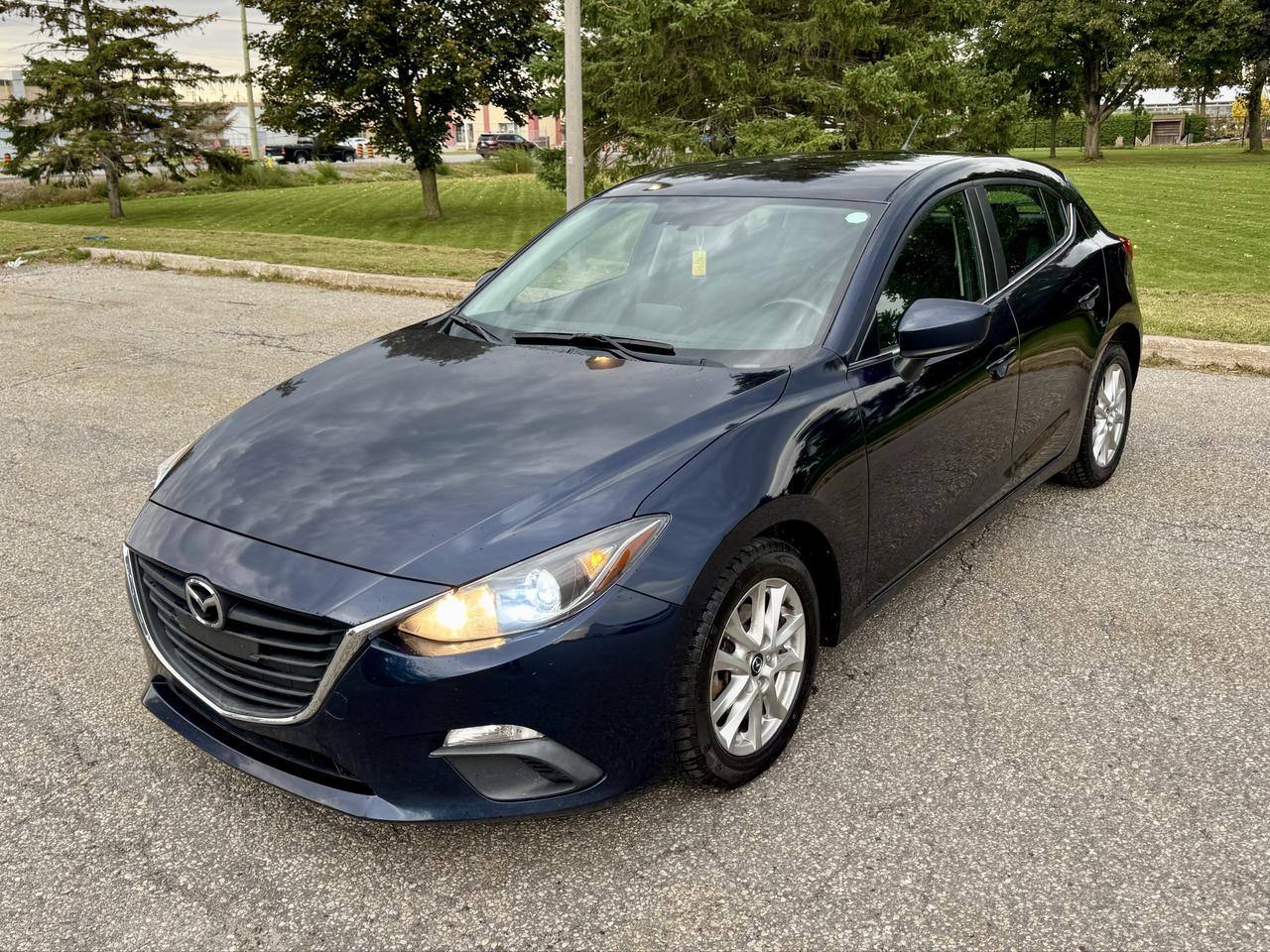 Blue 2016 Mazda MAZDA3 Hatchback  Manual