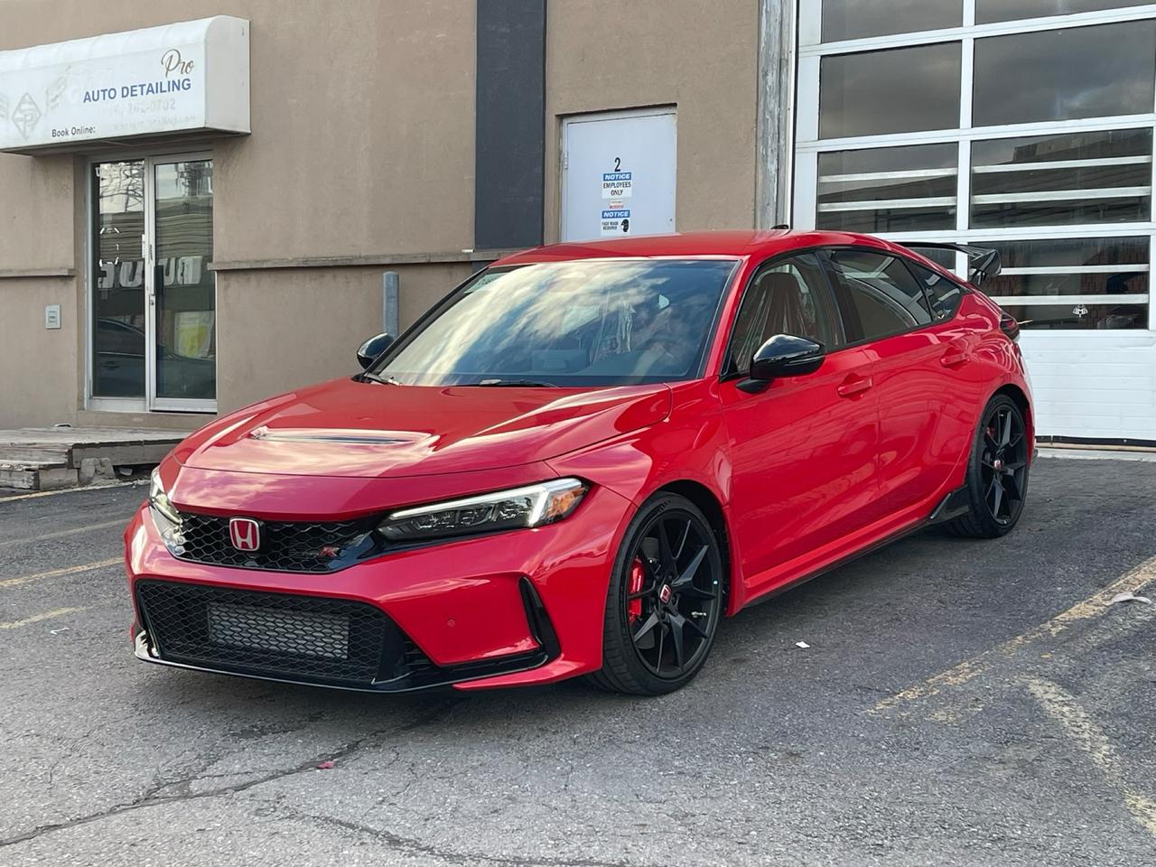 Red 2026 Honda Civic Type R Hatchback Front-Wheel Drive Manual