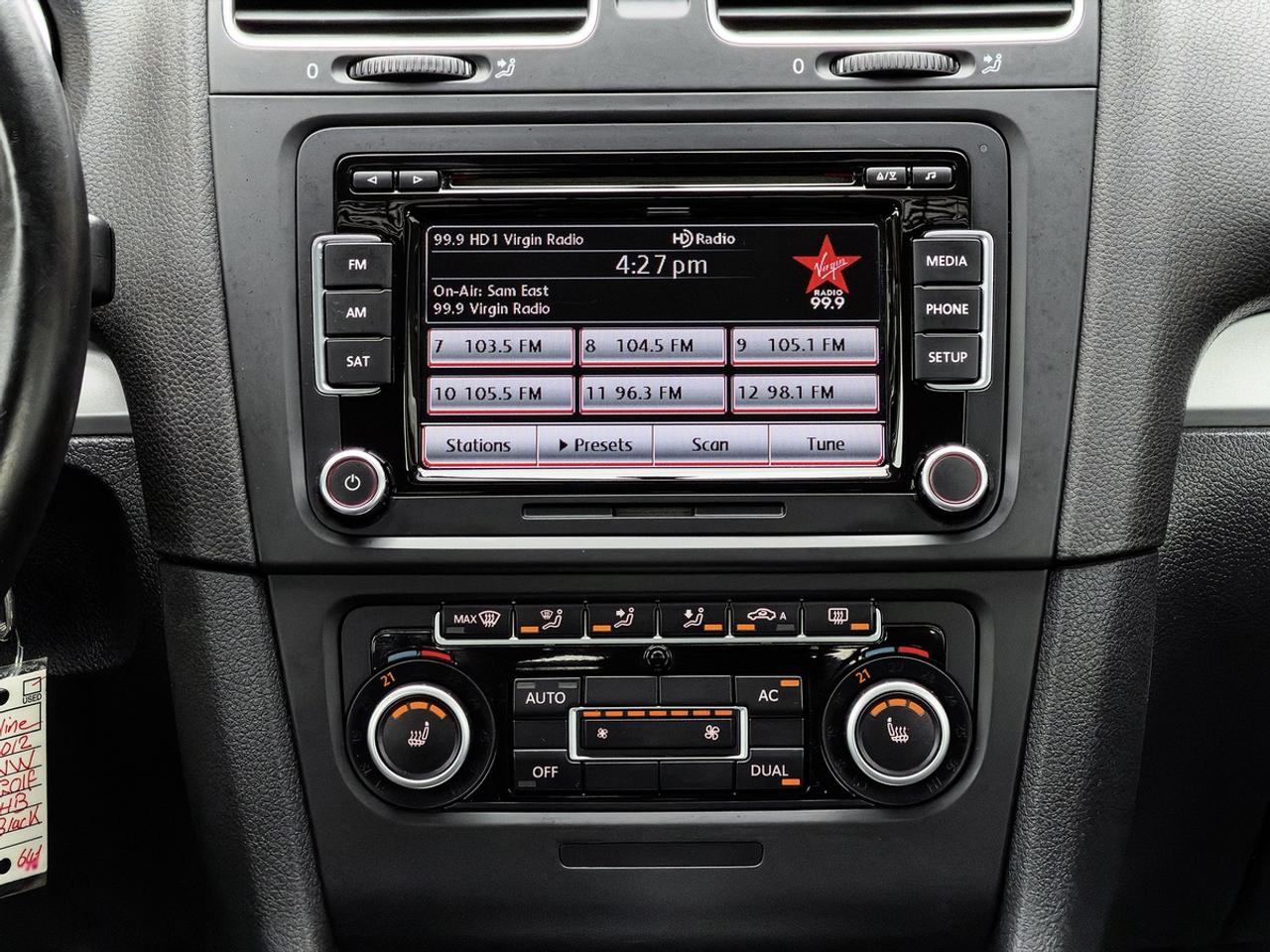 2012 Volkswagen GOLF 2.5L HIGHLINE Photo